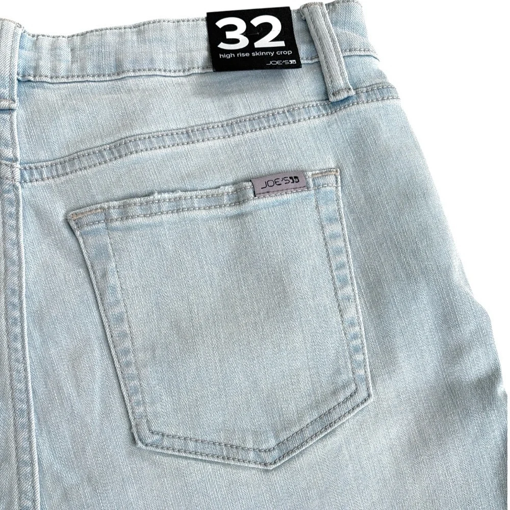 NWT Joe’s Jeans High Rise Skinny Crop Jeans Sophia Wash Size 32 Retail $198.00